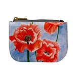 Poppies Coin Change Purse