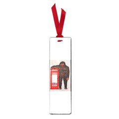 Big Foot & Phonebox  Small Bookmark by creationtruth