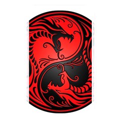 Yin Yang Dragons Red And Black Memory Card Reader (rectangular) by JeffBartels