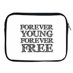 Forever Young Apple Ipad Zippered Sleeve by AlfredFoxArt