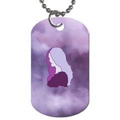 Profile Of Pain Dog Tag (one Sided) by FunWithFibro