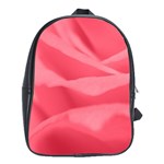 Pink Silk Effect  School Bag (XL)
