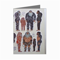 5 Tribes, Mini Greeting Card by creationtruth