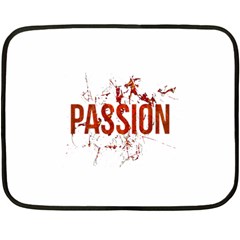 Passion And Lust Grunge Design Mini Fleece Blanket (two Sided) by dflcprints