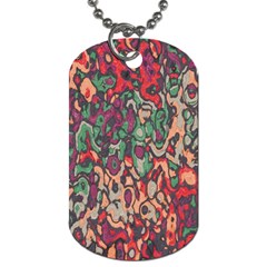 Color Mix Dog Tag (one Side)