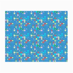 Colorful Squares Pattern Glasses Cloth (small)