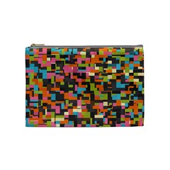 Colorful Pixels Cosmetic Bag (medium)