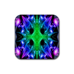 Alien Snowflake Drink Coasters 4 Pack (square) by icarusismartdesigns