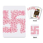 Swastika With Birds Of Peace Symbol Playing Cards Single Design