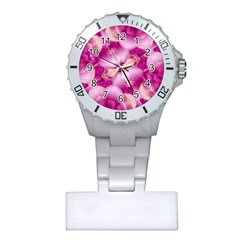Beauty Pink Abstract Design Nurses Watch by dflcprints
