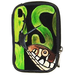 Grass Snake Compact Camera Leather Case by JUNEIPER07