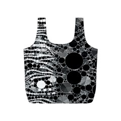Zebra Print Bling Abstract Full Print Recycle Bag (s) by OCDesignss