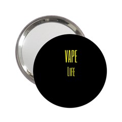 Vape Life Yellow  Handbag Mirror (2 25 ) by OCDesignss