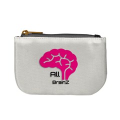 All Brains Leather  Coin Change Purse