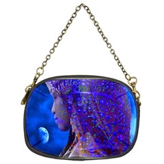 Moon Shadow Chain Purse (two Sided)  by icarusismartdesigns