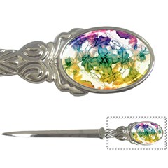 Multicolored Floral Swirls Decorative Design Letter Opener by dflcprints
