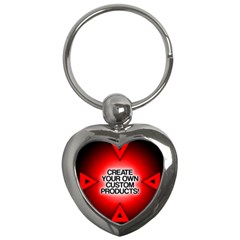 Create Your Own Custom Products And Gifts Key Chain (heart) by UniqueandCustomGifts