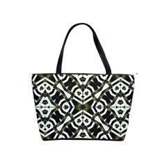 Abstract Geometric Modern Pattern  Large Shoulder Bag by dflcprints