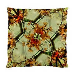 Floral Motif Print Pattern Collage Cushion Case (two Sided)  by dflcprints
