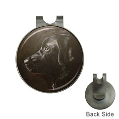 Black Lab Hat Clip With Golf Ball Marker by LabsandRetrievers