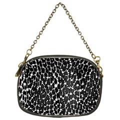 Black&white Leopard Print  Chain Purse (one Side) by OCDesignss