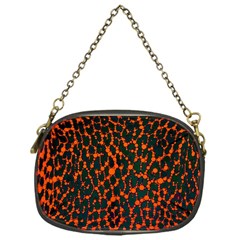 Florescent Leopard Print  Chain Purse (one Side) by OCDesignss