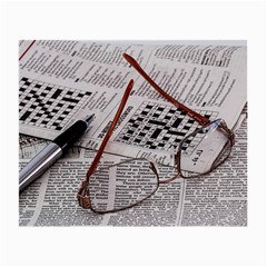 Crossword Genius Glasses Cloth (small) by StuffOrSomething