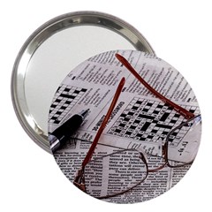 Crossword Genius 3  Handbag Mirror by StuffOrSomething