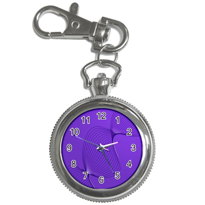 Twisted Purple Pain Signals Key Chain Watch