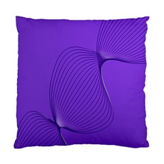 Twisted Purple Pain Signals Cushion Case (two Sided)  by FunWithFibro