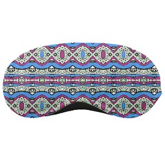 Aztec Style Pattern In Pastel Colors Sleeping Mask by dflcprints