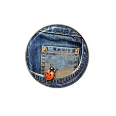 Blue Jean Lady Bug Golf Ball Marker 10 Pack (for Hat Clip) by TheWowFactor