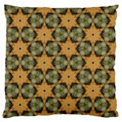 Faux Animal Print Pattern Large Flano Cushion Case (one Side) by GardenOfOphir