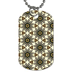 Faux Animal Print Pattern Dog Tag (one Sided) by GardenOfOphir