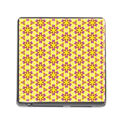 Cute Pretty Elegant Pattern Memory Card Reader With Storage (square) by GardenOfOphir