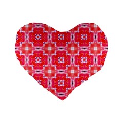 Cute Pretty Elegant Pattern 16  Premium Flano Heart Shape Cushion  by GardenOfOphir