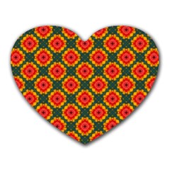 Cute Pretty Elegant Pattern Mouse Pad (heart) by GardenOfOphir