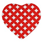 Cute Pretty Elegant Pattern Heart Ornament