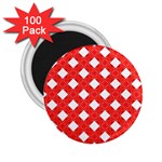 Cute Pretty Elegant Pattern 2.25  Button Magnet (100 pack)