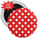 Cute Pretty Elegant Pattern 3  Button Magnet (100 pack)