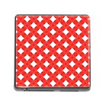 Cute Pretty Elegant Pattern Memory Card Reader with Storage (Square)