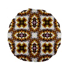 Cute Pretty Elegant Pattern 15  Premium Flano Round Cushion  by GardenOfOphir