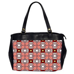 Cute Pretty Elegant Pattern Oversize Office Handbag (two Sides) by GardenOfOphir