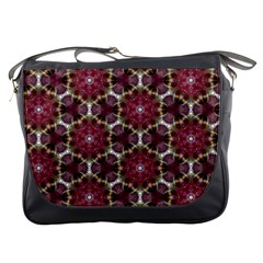 Cute Pretty Elegant Pattern Messenger Bag by GardenOfOphir