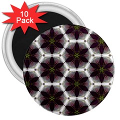 Cute Pretty Elegant Pattern 3  Button Magnet (10 Pack) by GardenOfOphir