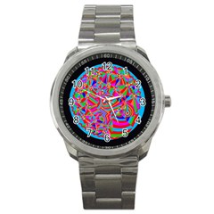 Magical Trance Sport Metal Watch by icarusismartdesigns