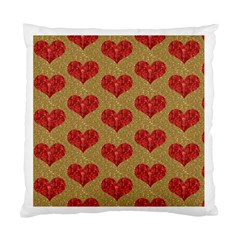 Sparkle Heart  Cushion Case (single Sided)  by Kathrinlegg
