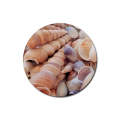 Sea Shells Drink Coasters 4 Pack (round) by yoursparklingshop