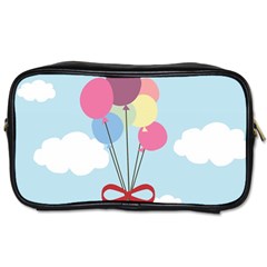 Balloons Travel Toiletry Bag (one Side)