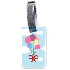 Balloons Luggage Tag (one Side)